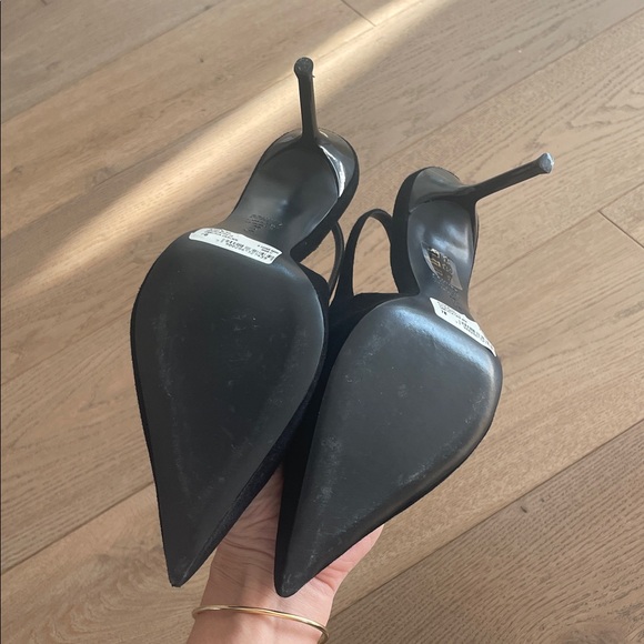 SCHUTZ Alicia Black Slingback Heels - Picture 2 of 4
